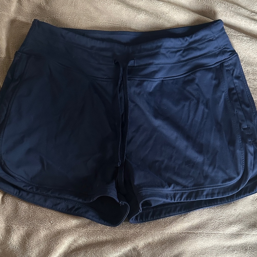 ZYIA Dark Blue Women's Athletic Shorts